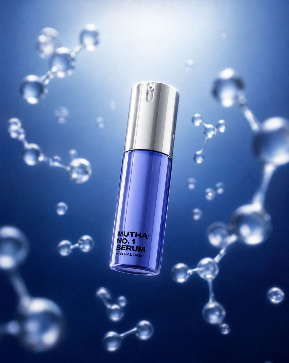 MUTHA formula or ingredient visualization. Product on marble or botanical close-up.