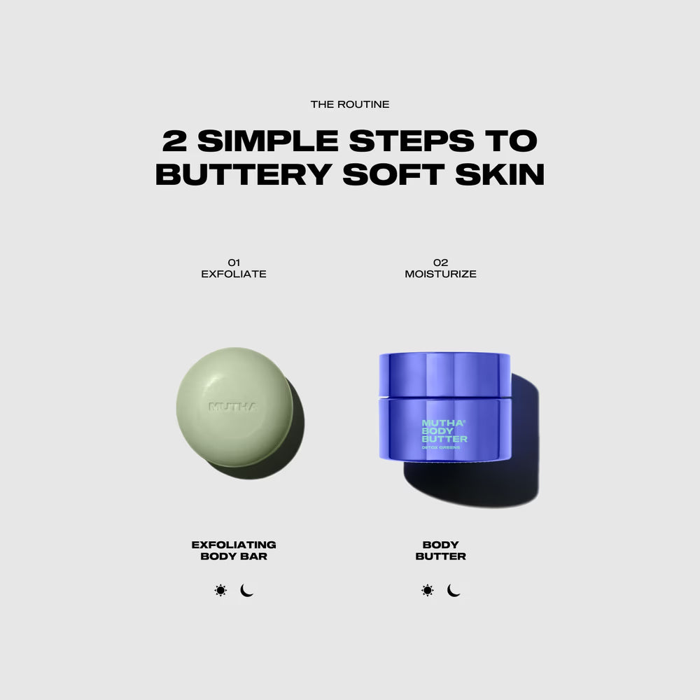 Exfoliating Body Bar - Detox Greens