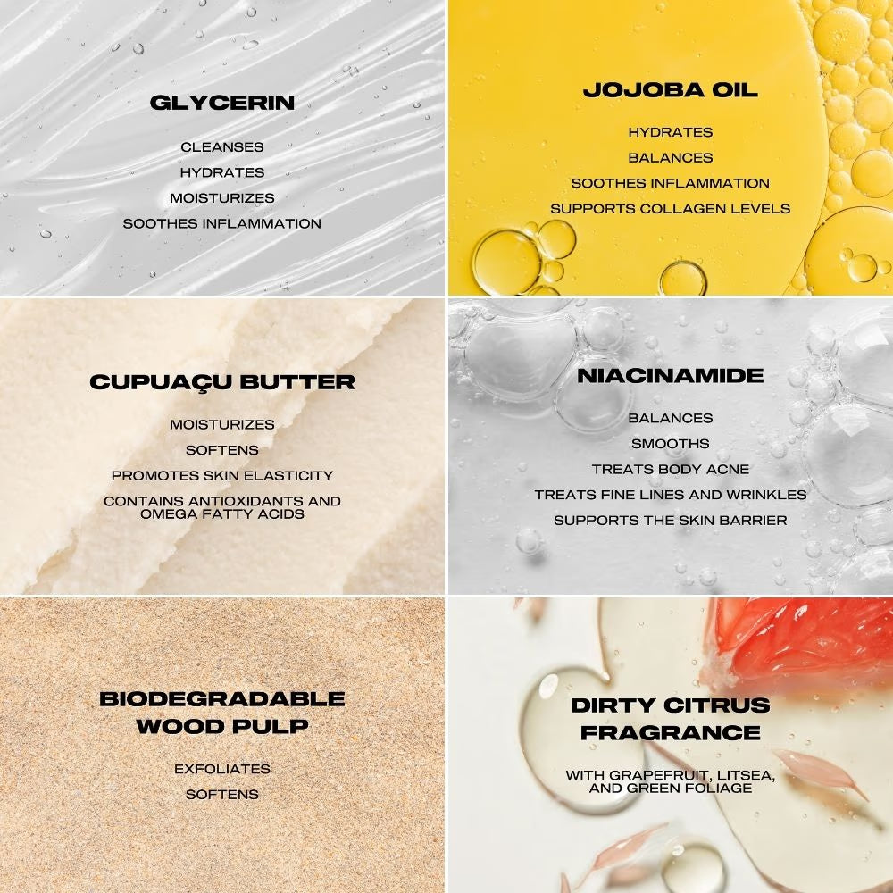 Exfoliating Body Bar - Dirty Citrus